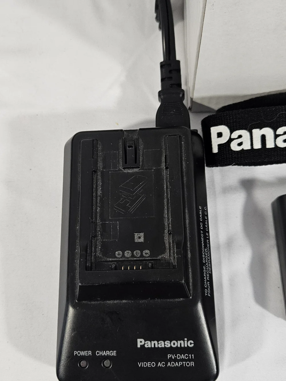 Panasonic Blue Handheld Camcorder with 20x Zoom. #274